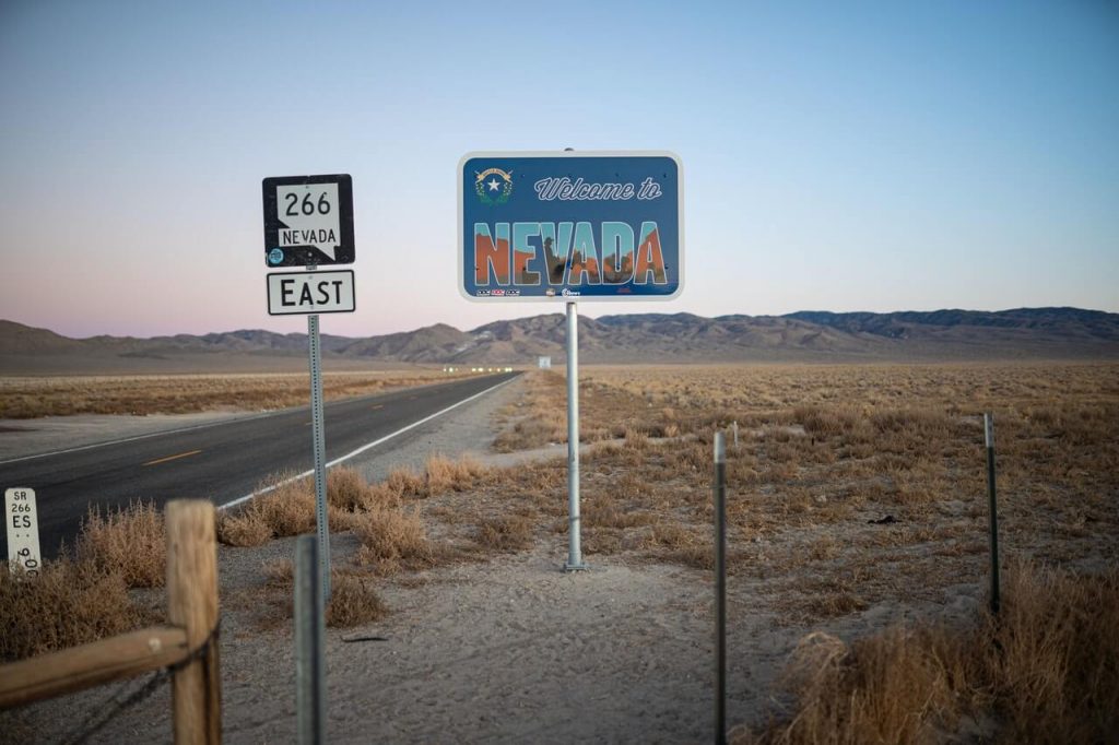 nevada sign